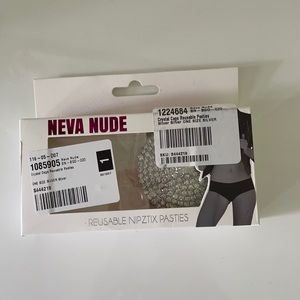 NIB neva nude crystal pasties reusable